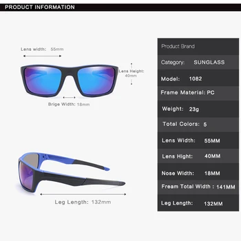 2019 Fierbinte Bărbați Polarizat ochelari de Soare Barbati Viziune de Noapte Galben Lentile de Conducere de Noapte Ochelari Ochelari de protecție Anti-Glare Polarizer Eyewears
