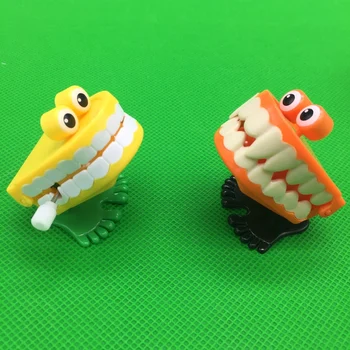 5 apc, Jucarii en-gros Creative Dentare Cadou en-gros de primăvară Jucarii de Plastic Sari Dintii Lanț pentru Copii Dentare Jucarii