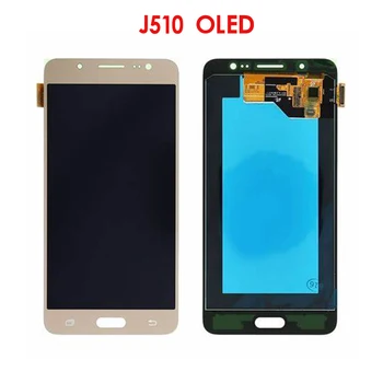 Testat OLED lcd Pentru SAMSUNG Galaxy J5 J5 J500 2016 J510 Lcd Display Ecran Touch Screen Digitizer piese de Asamblare