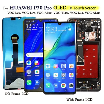 Ecran OLED Pentru Huawei P 30 Pro VOG-L29/L09 Display 10 Touch Ecran Înlocuire pentru P30 Pro tv LCD Ecran Telefon piese de Schimb