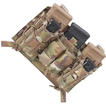 Atacatorii din Panoul de 9mm /5.56 mm Panou Modular Platform Set Revista Pungi Tactice Molle Pungi Militare Gear1 inch Catarama