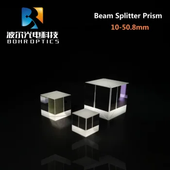 30x30mm Beam Splitter Prism N-BK7 Optice Cub de Sticla Dicroice Dispersie Divizarea Raport de 50:50 pentru Precizie instrument optic
