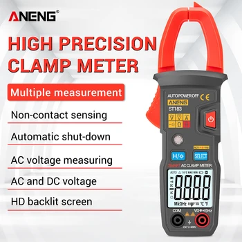 ANENG ST183 Digital ampermetric AC Curent 6000 De Capete de acuzare True RMS Multimetru DC/AC Tester de Tensiune Hz Capacitate NCV Ohm Teste