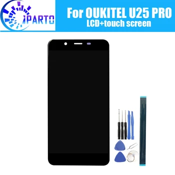 5.5 inch OUKITEL U25 PRO tv LCD Display+Touch Screen, Originale Testate LCD Digitizer Panou de Sticlă de Înlocuire Pentru U25 PRO