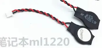 20BUC Noul KTS ML1220 notebook memorie de backup baterie ml1220 cu mufă de cablu placa de baza calculator baterie