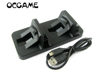 OCGAME Pentru PS4 Dual USB Charging Dock Station Stand Incarcator Pentru PS4 Controler de Joc se ocupe Cu Cablu USB