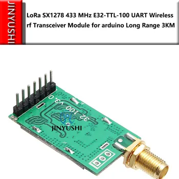 Rază lungă de 3 km 20dBm LoRa SX1278 Wireless 433MHz rf Module io de Emisie-recepție E32-TTL-100 UART Transmițător rf Receptor