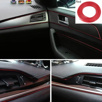 Vtear Styling Auto Turnare Benzi Tapiterie Decorative filet Interior pentru Hyundai creta ix25 ix35 Toyota C-HR CHR RAV4 accesorii