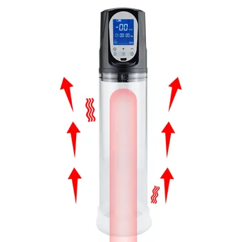 Automat Pompa pentru Penis Pompa de Vid penis mai Mare Masturbarea Pompa de lubrifiant Penis spori Jucărie Sexuală Pentru Bărbați Adult Sex Produsele