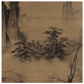 Chineză tradițională, arta decorativa tablou living agățat tablou fara rama tablou pictură de parcurgere
