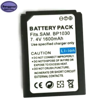 Noi 7.4 V 1600mAh BP-1030 BP1030 BP1130 BP-1130 Camera Baterie Pentru Samsung NX200 NX210 NX300 NX500 NX1000 NX1100 s. nx 2000 NX-300M
