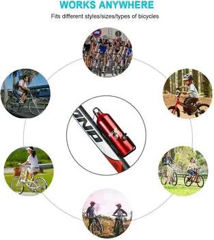 Noi Reglabil Aliaj de Aluminiu Biciclete Sticla de Apa Titularul Ușor Cușcă pentru Drum de Munte cu Bicicleta