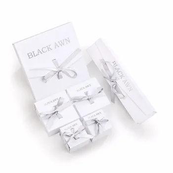 Black & White Silver Eternitate Trupa Bijuterii Fine Trendy Logodna Coliere pentru Femei Nuntă Coliere Pandantive P135