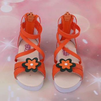 1/3 BJD Pantofi Glezna Strape Sandale Flats Pentru Dollfie Tinuta de Vara Accesoriu