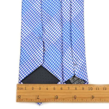 54 Culori Noi Bărbați Cravata Clasic de Culoare Solidă Dungă Dot 7cm/6cm Jacquard Cravata Accesorii de zi cu Zi Purta Cravată Petrecere de Nunta Cadou