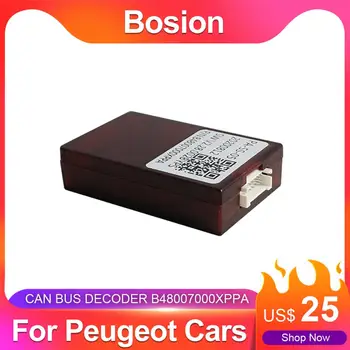 Bosion Radio Auto Stereo Unitate Cap Canbus Cutie Pentru Peugeot 301/3008/208/5008/508/4008/Pentru Citroen C4L