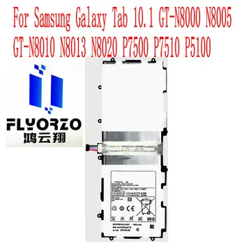 De înaltă Calitate 7000mAh SP3676B1A Baterie Pentru Samsung Galaxy Tab 10.1 GT-N8000 N8005 GT-N8010 N8013 N8020 P7500 P7510 tableta P5100