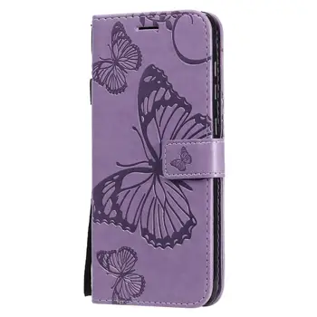 A51 Caz pentru Samsung Galaxy A51 A30S A01 A11 A21 A31 A41 A71 5G A81 A91 A10S A20S A21S Caz Piele Flip 3D Butterfly Cover