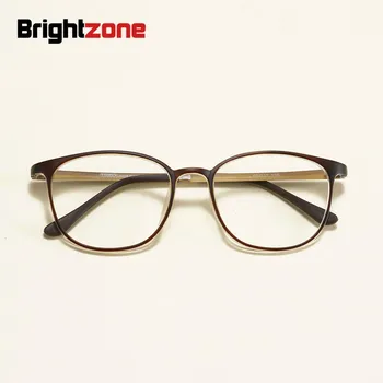 Brightzone Nou Plin Rim Tr90 Supradimensionat Bărbați Femei Versatil Mari Student Decorative Optice Rama De Ochelari Oculos De Grau