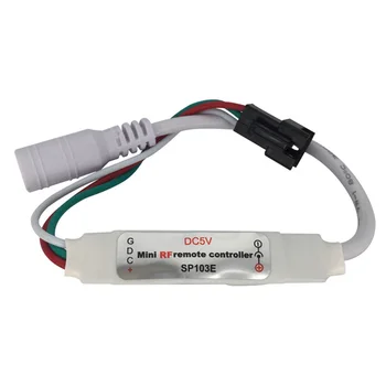 DC 5V SP103E Digital 14Key RGB Telecomanda Wireless Mini RF Controler cu LED-uri WS2812 300 de Tipuri Schimba Culoarea Pentru WS 2812b LED Strip
