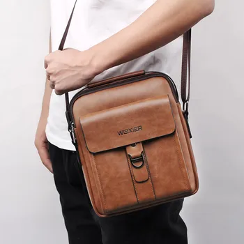 Moda sac mic om saci de umăr 2021 nou de înaltă calitate PU piele casual geanta messenger sex masculin bolsas de afaceri tote geantă de mână