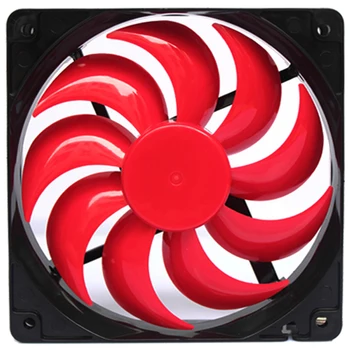 Cel mai liniștit liniștit 120 mm calculator ventilator de răcire ventilator de 12 cm DC 12V 3pin / 4D plug computer cooler grafică paste fierbinte
