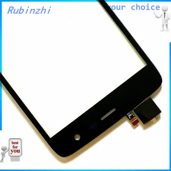 RUBINZHI Autocolant Gratuit Banda de Telefon Mobil Touch Panel Pentru Vertex Impresiona Saturn Ecran Tactil de Reparare de Sticlă din Față Înlocuire