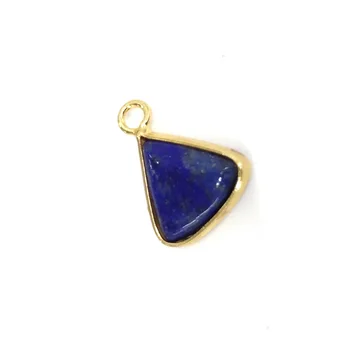3Pcs Naturale, pietre Semi-pretioase Pandantiv Triunghi Agate Lapis Lazuli Pandantive Pentru a Face Bijuterii DIY Cercei Colier