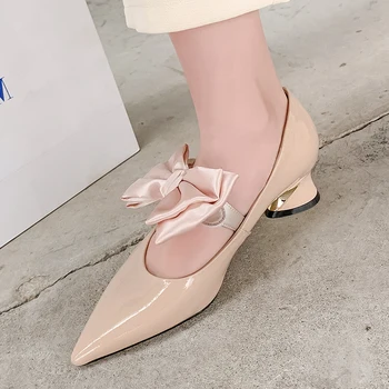 Doratasia 2020 Design Nou, Calitate De Top Ciudat Stil De Pantofi De Femeie Pompe De Sex Feminin A Subliniat Toe Slip-On Pompe De Primăvară Pantofi Femei