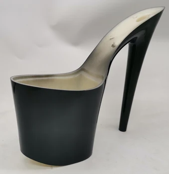 LAIJIANJINXIA Nou Pantofi cu Toc Înalt Decupaj Over-The-Genunchi Cizme Femei Înapoi Curea sandale Sandale Tocuri de 20CM Coapsei Cizme Înalte