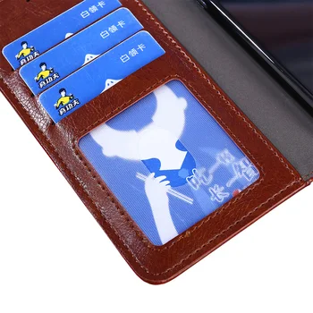 Fermoar din Piele de Caz Pentru Sony Xperia L4 L3 L2 L1 5 II 10 Plus 10 II 1 II Slot pentru Card Flip Cover Telefon Mobil Sac Funda Coque