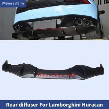 Fibra de Carbon / FRP Difuzor Spate Spoiler Bară de protecție Guard Repartitoare pentru Lamborghini Huracan LP610 Auto body kit - 2020