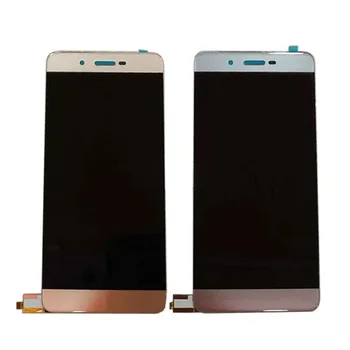 Pentru Micromax Canvas Juice Plus A1 Q4260 Display LCD Touch Screen Înlocuirea Ansamblului de Aur de Culoare Gri cu kit