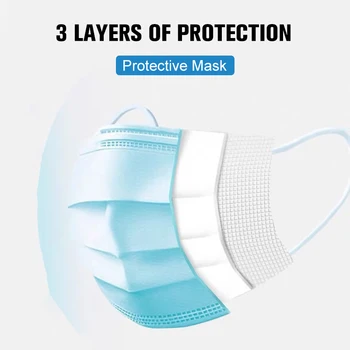 Copii Mască de Unică folosință, Măști de Față Anti-bacteriene Praf Gura, Masca pentru Copil de Sănătate Elastic Masca