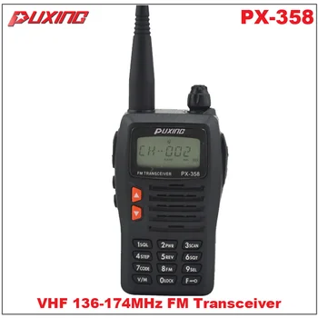 Walkie Talkie Puxing PX-358 VHF 136-174MHz Portabil Doi-way Radio FM Transceiver