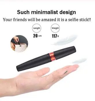 2020 3 in 1 Wireless Bluetooth Selfie Stick pentru iPhone Xiaomi cu Trepied Pliabil Consolă Handheld Monopied Youtube Tiktok Y9