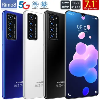 Rimo8 Ecran de Înaltă Definiție Inteligent Phone1GB+8GB Dublă Carte Dual Standby Puternic 10 Core Android Telefon Mobil