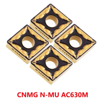 CNMG1204 CNMG120408 CNMG120412 NMU AC630M Insertii Carbură CNMG 120408 120412 Strung Cutter cuțit de Strunjire CNC de Taiere Original