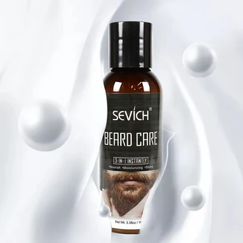 Sevich Organic Natural 100ml Barba Produs de Ingrijire Barba Ceara de Creștere Ulei Balsam pentru Barba Îngrijit de Creștere