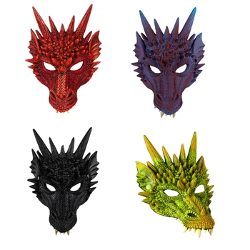 2020 nou joc de putere dragon cosplay costum carnaval masca adult, petrecere copii halloween-costum de dinozaur cosplay aripi coada