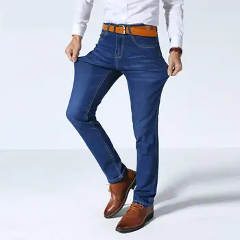 Fabrica Direct Vânzare Fierbinte Blugi Pantaloni Scurți Respirabil Elastic Slim Fit Brand Bărbați 38 40 Plus Dimensiune Blugi De Moda