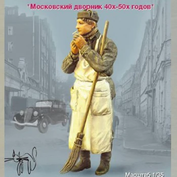 1/35 Moscova serviciu de Rășină kit de soldați GK temă Militară din al doilea RĂZBOI mondial Scena combinație Neacoperite de Nici o culoare