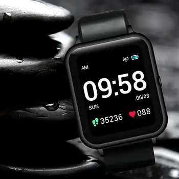 Lenovo S2 Ceas Inteligent 240x240 Fitness Tracker de Calorii Pedometru Somn Monitor de Ritm Cardiac Smartwatch Bărbați Femei Cadou Trupa