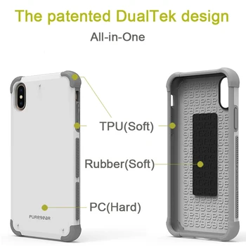 PureGear（brand American） standarde militare pentru protejat Pentru iphone x xr xs max cazul anti-knock telefon caz de protecție