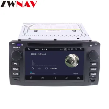 IPS Ecran Android 9.0 Masina DVD player Multimedia pentru Toyota corolla 2001-2006 cu navi GPS BT Audio Radio stereo tip recorder