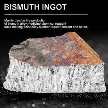 100/1000g Mare Pur Bismut Neregulate Formă Neregulată Puritate De 99,99% Bismut Bi Metal Bulgări Lingou Industria de Material
