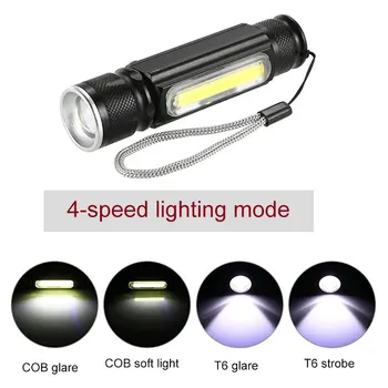 Multifuncțional LED Lanterna T6COB Lumina de Încărcare USB Magnet Lampa de Lucru YS-CUMPARA