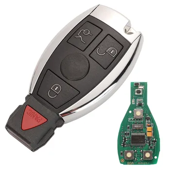 Kutery 2/3/4 Butoane de Înlocuire Mașină Smart Key Fob 315/433Mhz Pentru Mercedes Benz Masina Controler de la Distanță Anul 2000