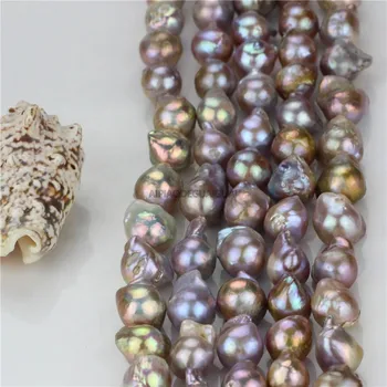 APDGG Natural Veritabil 15*20mm AA clasa neregulate baroc violet lavendar pearl fire margele vrac femei lady bijuterii DIY