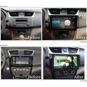 10.1 inch 2.5 D Android 8.1 Capul Unitate Radio Auto Stereo WiFi GPS Multimedia Player video Pentru Nissan Sylphy B17 Sentra 2012-2018
